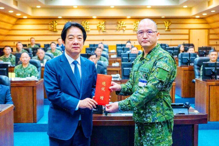 Lai urges military to fully test strengths
