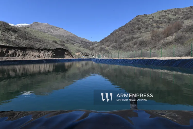 With the support of Serbia, a regulated water reservoir of the day was opened in Lori marz