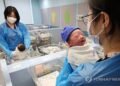 Childbirths grow at record high pace in Feb.: data