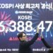 (2nd LD) KOSPI sets record peak amid hopes of peace talks, tech rally