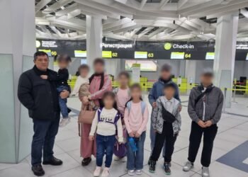 7 children from Uzbekistan were returned to their homeland from the Russian city of Novosibirsk