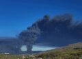 The next attack on Tuapse: in the port – a strong fire, in the city – smoke and soot