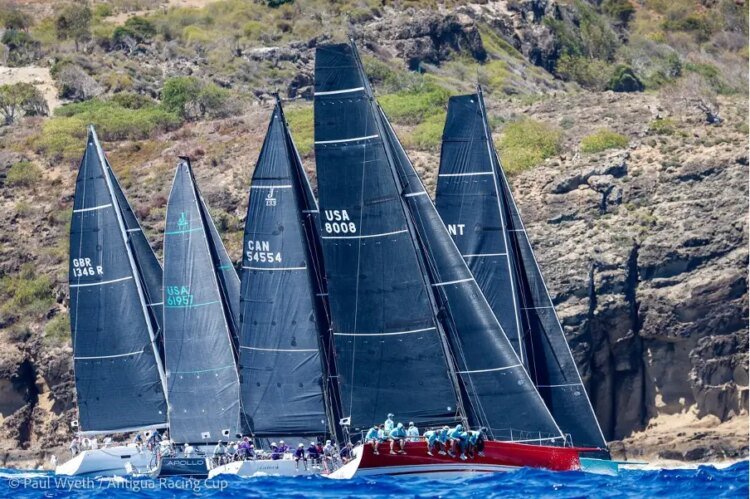 Antigua Racing Cup Delivers a Blistering Opening Day