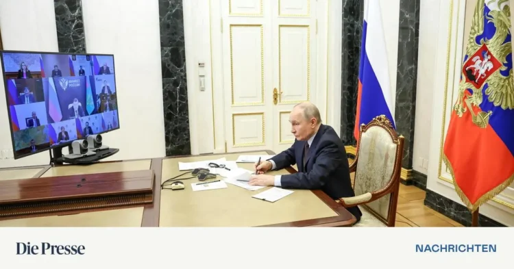 Eight weeks after it began, Putin justifies the internet blocking for the first time – DiePresse.com