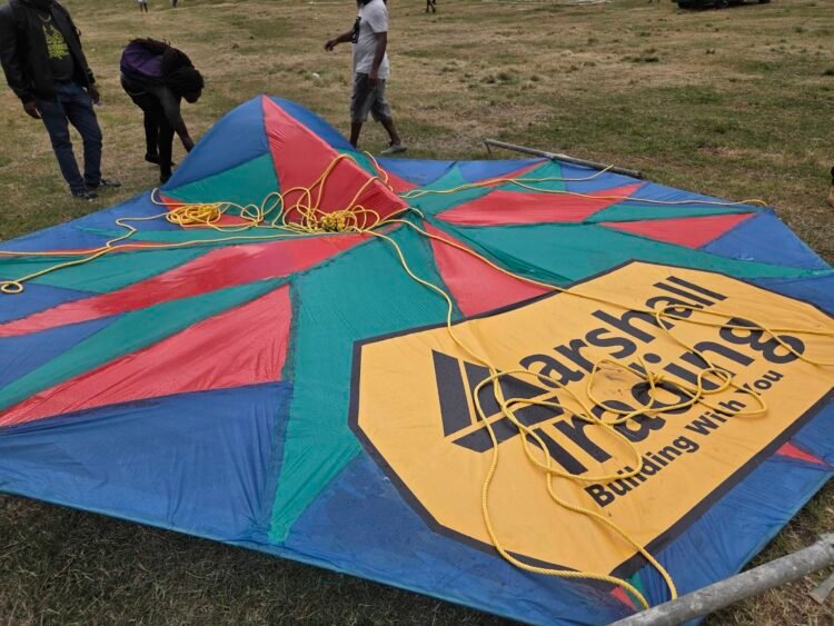 Skies above Andrews Factory come alive for annual kite competition