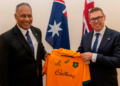 Ditoka holds talks in Australia with Ministers