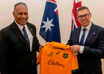 Ditoka holds talks in Australia with Ministers