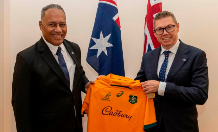 Ditoka holds talks in Australia with Ministers