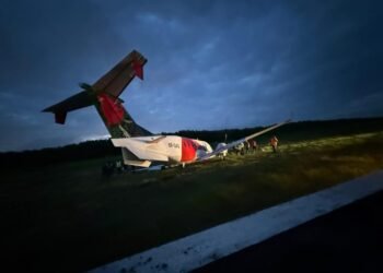 TGA aircraft severely damaged upon landing after collision with kapuas – the Ware Tijd
