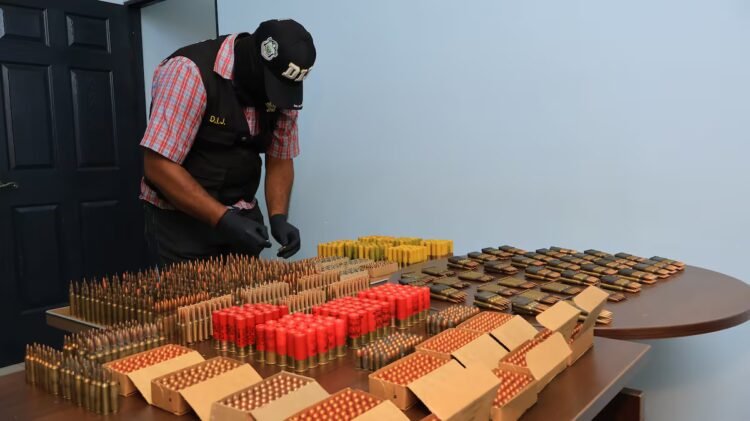 Arsenal: grenades and 5 thousand ammunition for large caliber weapons are seized in Vacamonte