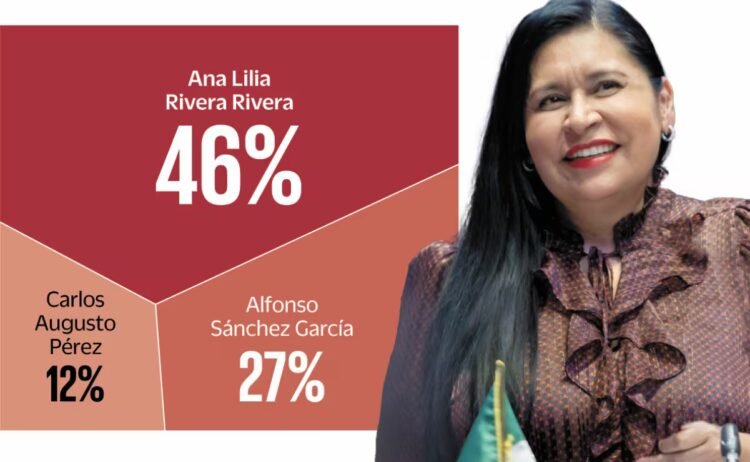 Ana Lilia Rivera sweeps the Morena contest