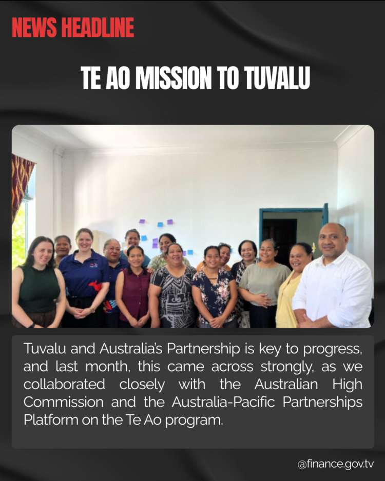  Partnerships Platform and Te Ao mission to Tuvalu