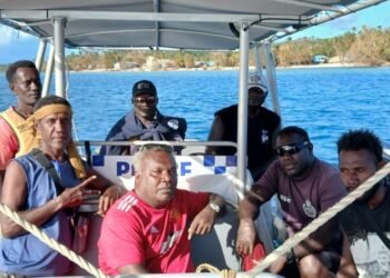 Communities of North Vella receive food supplies
