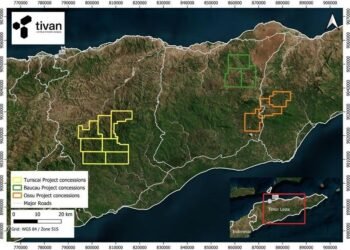 Tivan finds high-grade gold and copper in Baucau and Ossu