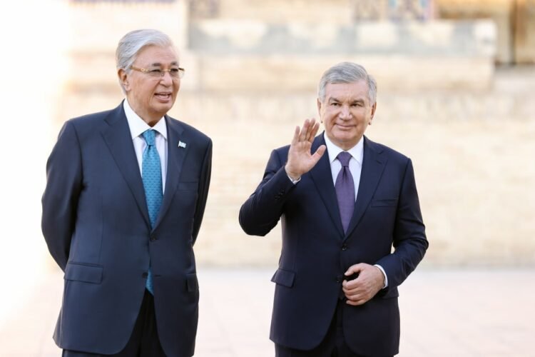 What did the presidents talk about in Bukhara?