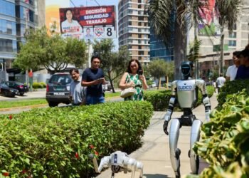 Robots in Peru: from dancing in political campaigns to guiding voters, how androids are beginning to sneak into everyday life