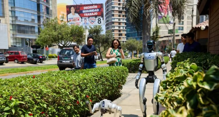 Robots in Peru: from dancing in political campaigns to guiding voters, how androids are beginning to sneak into everyday life