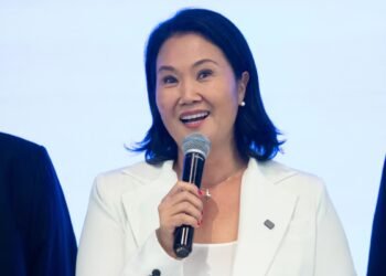 Keiko Fujimori consolidates her first place when 60% of the votes have been counted