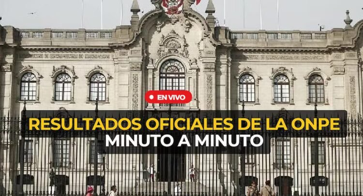 Resultados ONPE al 51.861%: conteo de votos y reportes oficiales de las Elecciones Perú 2026