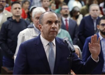 Larry Devoe, the attorney general of Chavismo in the middle of the amnesty process