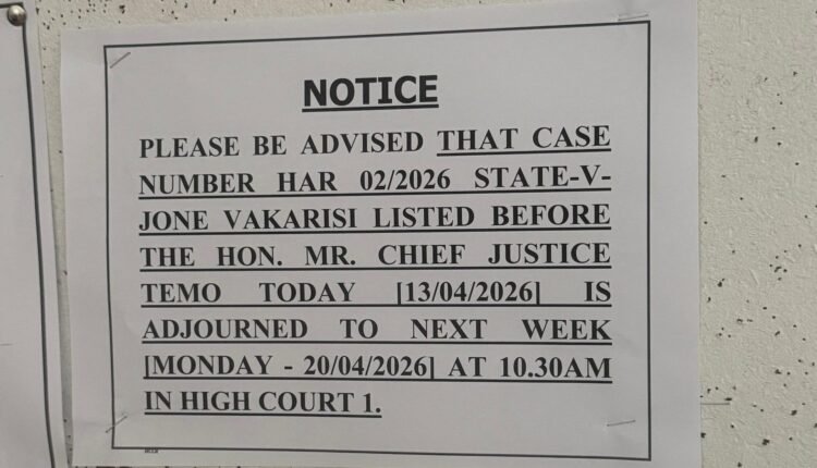 Sentence review for Vakarisi pushed to April 20