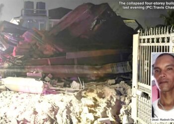 Incomplete structure collapses, one killed, several injured