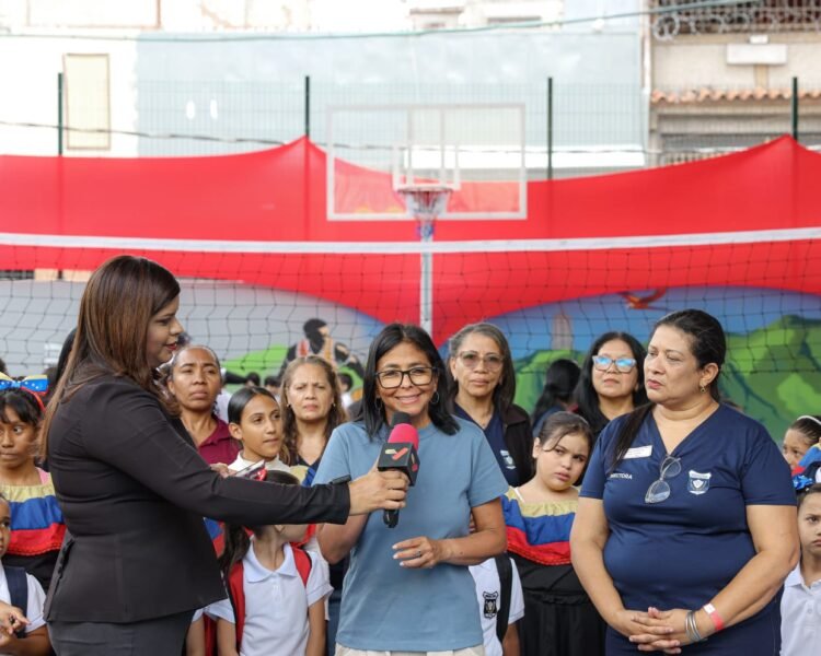 Delcy Rodríguez says that “she will not rest” until all Venezuelans join her “pilgrimage”