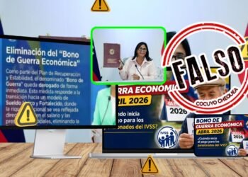Delcy Rodríguez did not eliminate the Economic War Bonus, as the viralized image claims