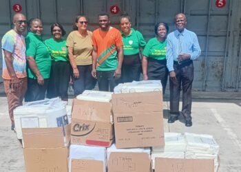 Debrieul SDA Church donates 110 bed sheets to St. Jude Hospital