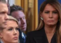 The Secret Service first evacuated Vance and then Trump, leaving Melania to fend for herself