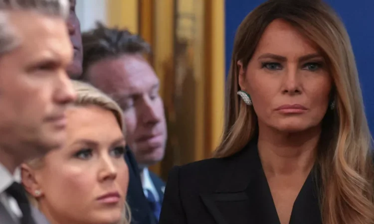 The Secret Service first evacuated Vance and then Trump, leaving Melania to fend for herself