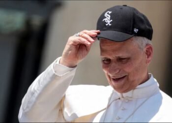 The Chicago White Sox will give away papal-themed caps in tribute to Leo XIV
