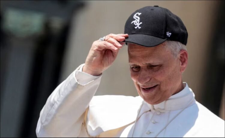 The Chicago White Sox will give away papal-themed caps in tribute to Leo XIV
