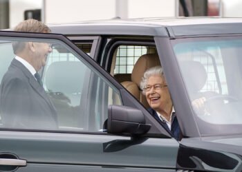 The automotive queen. Elizabeth II she loved driving and could change a wheel herself