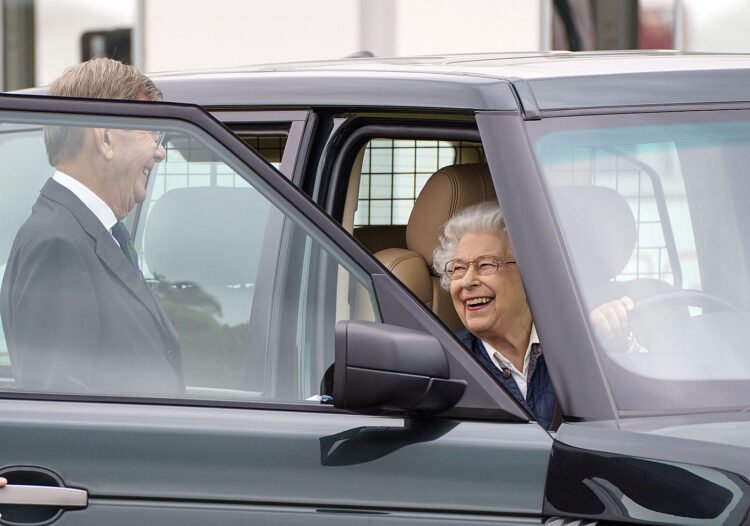The automotive queen. Elizabeth II she loved driving and could change a wheel herself