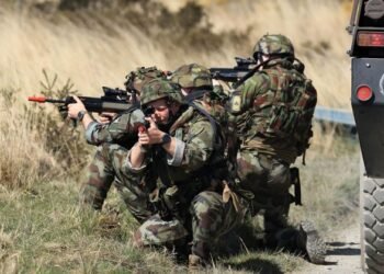 Irish troops take part in intense training exercises to prepare for deployment to Lebanon