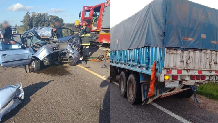 An 84-year-old woman died in a traffic accident in Treinta y Tres: two more people were injured