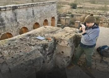 Archaeologists discover over 100 ancient game boards in Ptolemais ruins in Libya