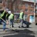 Street pothole works have started in Gyumri
