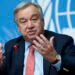 UN Secretary-General Antonio Guterres calls on U.S. and Iran to continue talks
