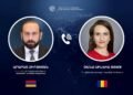 Ararat Mirzoyan and the Foreign Minister of Romania discussed initiatives aimed at deepening the RA-EU partnership