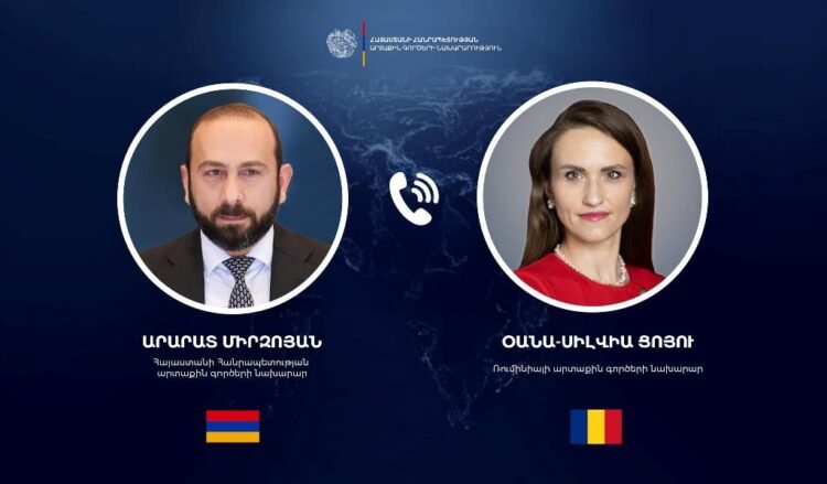 Ararat Mirzoyan and the Foreign Minister of Romania discussed initiatives aimed at deepening the RA-EU partnership
