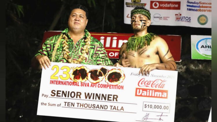 Minister of Tourism Commends Siva Afi Competition for Promoting Samoa to the World