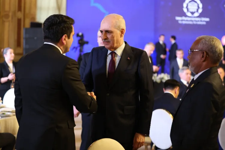 Alen Simonyan met with the President of the Grand National Assembly of Turkey in Istanbul