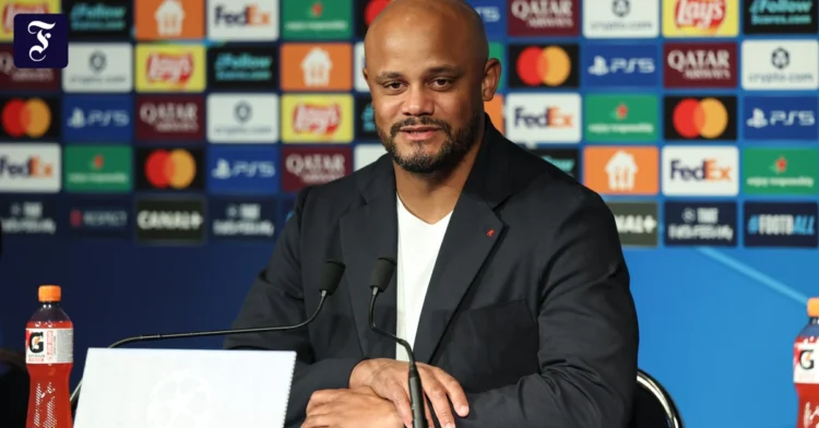 Champions League: Bayern coach Vincent Kompany will not be José Mourinho in the semi-finals in Paris