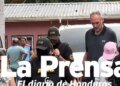 They capture Swiss, director of a youth shelter in Choloma
