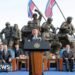 Kim Jong Un praises troops who 'self-blasted' to avoid capture by UkraineIt confirms suspicions that North Korean soldiers are being told to detonate their grenades to kill themselves.3 hrs agoWorld