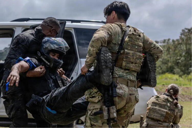 Southern Command highlights joint military exercise with Panama in the Cerro Tigre area