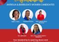 Caribbean Women in Leadership Congratulates Five Women Contesting Antigua and Barbuda General Election