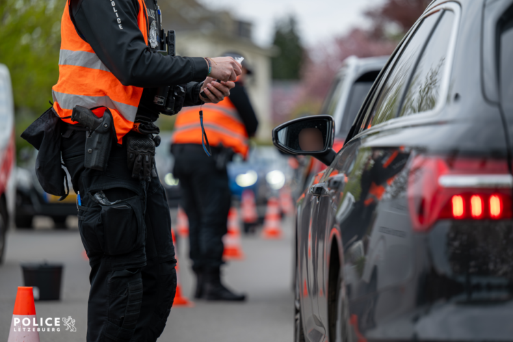 Drink-driving check: Four positive tests among 595 motorists in Garnich and Clemency